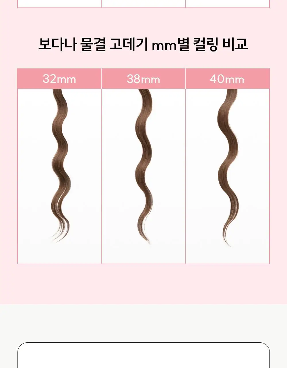 [올영단독컬러] 보다나 글로우 물결 고데기 40mm 2종 택 1 상세페이지 41